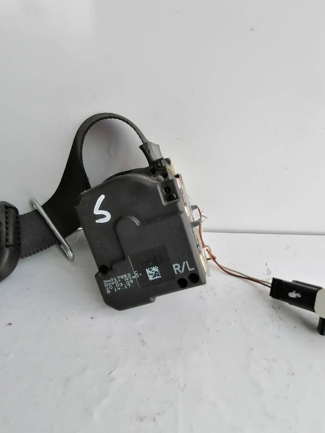 Cintura di sicurezza ant. sx.